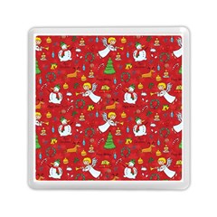 Christmas Pattern Memory Card Reader (square)  by Valentinaart