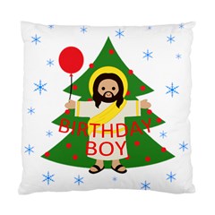 Jesus - Christmas Standard Cushion Case (two Sides) by Valentinaart