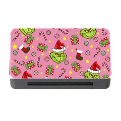 Grinch Pattern Memory Card Reader With Cf by Valentinaart