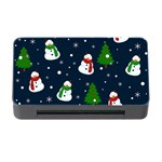 Snowman pattern Memory Card Reader with CF Front