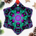 Pattern Snowflake Ornament (Two Sides) Front