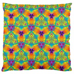 Pattern Large Cushion Case (two Sides) by gasi