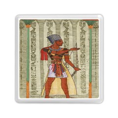Egyptian Design Man Royal Memory Card Reader (square)  by Celenk