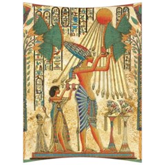 Egyptian Man Sun God Ra Amun Back Support Cushion by Celenk