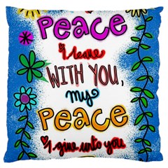 Christian Christianity Religion Standard Flano Cushion Case (two Sides) by Celenk