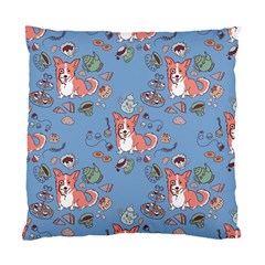 Dog Corgi Pattern Standard Cushion Case (two Sides) by Celenk