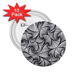 Fractal Sketch Light 2 25  Buttons (10 Pack)  by jumpercat