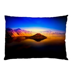 Crater Lake Oregon Mountains Pillow Case by BangZart