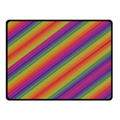 Spectrum Psychedelic Fleece Blanket (small) by BangZart