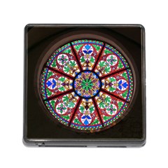 Church Window Window Rosette Memory Card Reader (square)