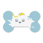Cloud Cloudlet Sun Sky Milota Dog Tag Bone (One Side) Front