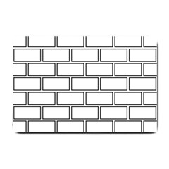 Wall Pattern Rectangle Brick Small Doormat  by BangZart