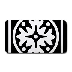 Mandala Pattern Mystical Medium Bar Mats by Celenk