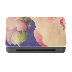 Fabric Textile Abstract Pattern Memory Card Reader With Cf by Celenk