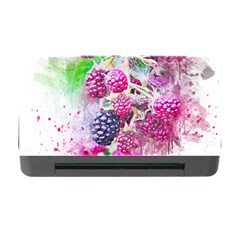 Blackberry Fruit Art Abstract Memory Card Reader With Cf by Celenk