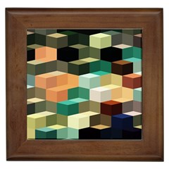 Art Design Color Pattern Creative 3d Framed Tiles by Celenk