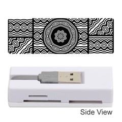 Wavy Panels Memory Card Reader (stick)  by linceazul