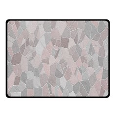 Pattern Mosaic Form Geometric Fleece Blanket (small) by Nexatart