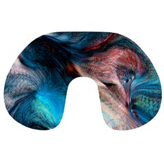 Background Art Abstract Watercolor Travel Neck Pillows