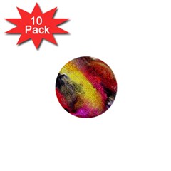 Background Art Abstract Watercolor 1  Mini Buttons (10 Pack)  by Nexatart