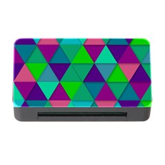 Background Geometric Triangle Memory Card Reader With Cf by Nexatart