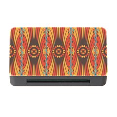 Geometric Extravaganza Pattern Memory Card Reader With Cf by linceazul