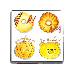 Cute Bread Memory Card Reader (square) by KuriSweets