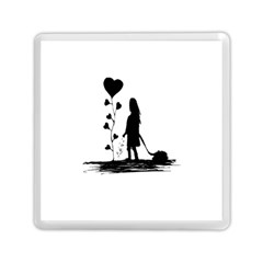 Sowing Love Concept Illustration Small Memory Card Reader (square)  by dflcprints
