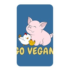 Go Vegan - Cute Pig And Chicken Memory Card Reader