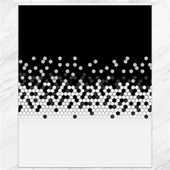 Flat Tech Camouflage Black And White Canvas 16  X 20   by jumpercat