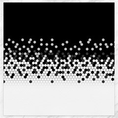 Flat Tech Camouflage Black And White Canvas 20  X 20   by jumpercat
