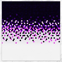 Flat Tech Camouflage Reverse Purple Canvas 16  X 16   by jumpercat