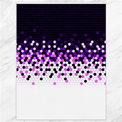Flat Tech Camouflage Reverse Purple Canvas 36  X 48   by jumpercat
