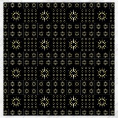 Dark Ethnic Stars Motif Pattern Canvas 20  X 20   by dflcprints