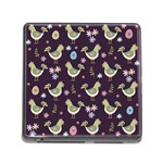 Easter Pattern Memory Card Reader (Square) Front