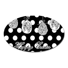 Easter Eggs Oval Magnet by Valentinaart