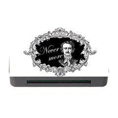 Edgar Allan Poe  - Never More Memory Card Reader With Cf by Valentinaart