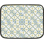 Vivid Check Geometric Pattern Fleece Blanket (Mini) 35 x27  Blanket