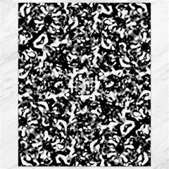 Black And White Abstract Texture Canvas 16  X 20   by dflcprints