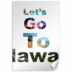 Hawaii Canvas 12  X 18   by Howtobead