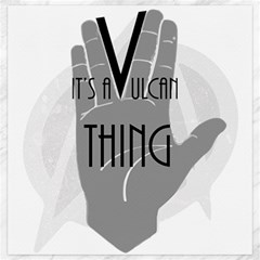 Vulcan Thing Canvas 20  X 20   by Howtobead