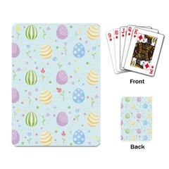 Easter Pattern Playing Card by Valentinaart