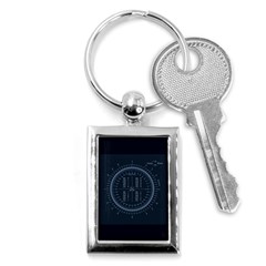 Minimalistic Knowledge Mathematics Trigonometry Key Chains (rectangle)  by Sapixe