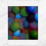 Multicolored Patterned Spheres 3d Canvas 24  x 36  23.35 x34.74  Canvas - 1