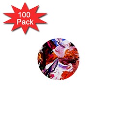 Cabin In The Mountain 2 1  Mini Buttons (100 Pack)  by bestdesignintheworld