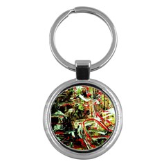Girl Reading Key Chains (round)  by bestdesignintheworld