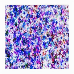 Star Abstract Advent Christmas Medium Glasses Cloth by Sapixe