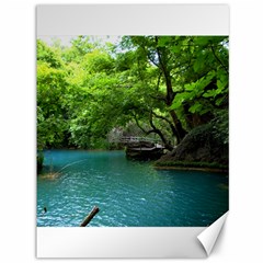 Backgrounds List Of Lake Background Beautiful Waterfalls Nature Canvas 36  X 48   by Modern2018