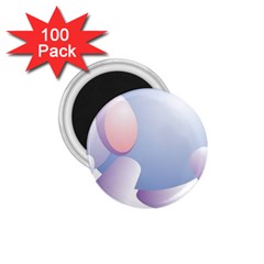 Elephant 1 75  Magnets (100 Pack)  by Simbadda