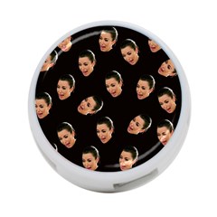 Crying Kim Kardashian 4-port Usb Hub (two Sides)  by Valentinaart